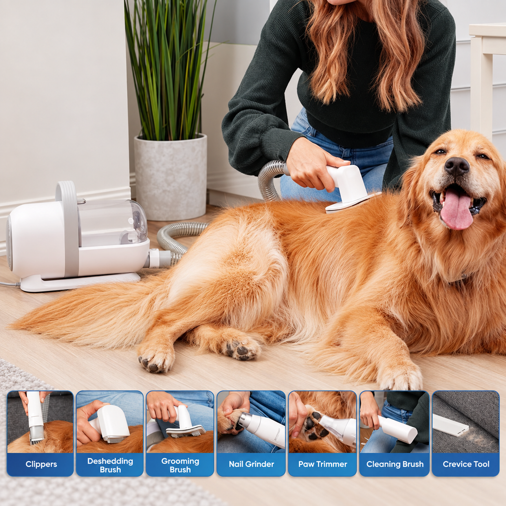 Ultimate Dog Grooming Kit - 7 in 1