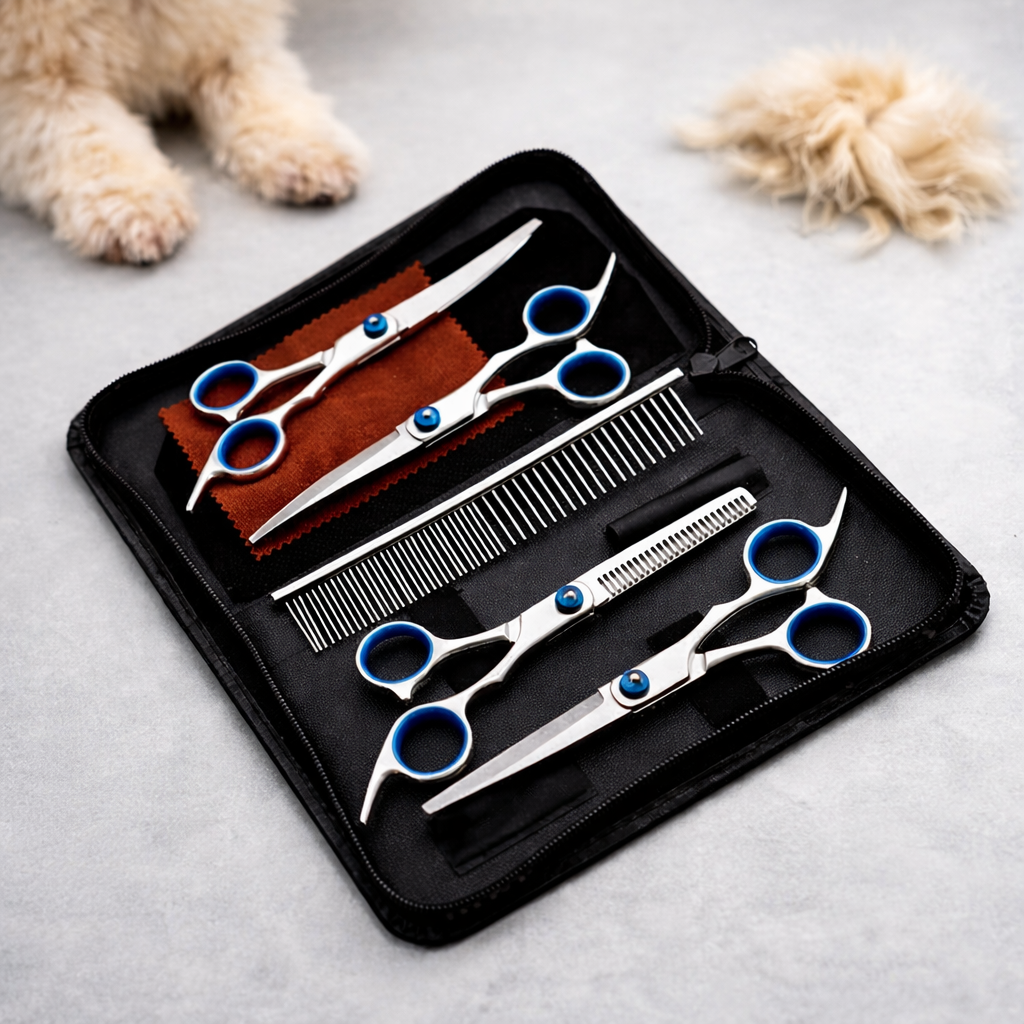 Premium Grooming Scissors - 5-in-1 Set