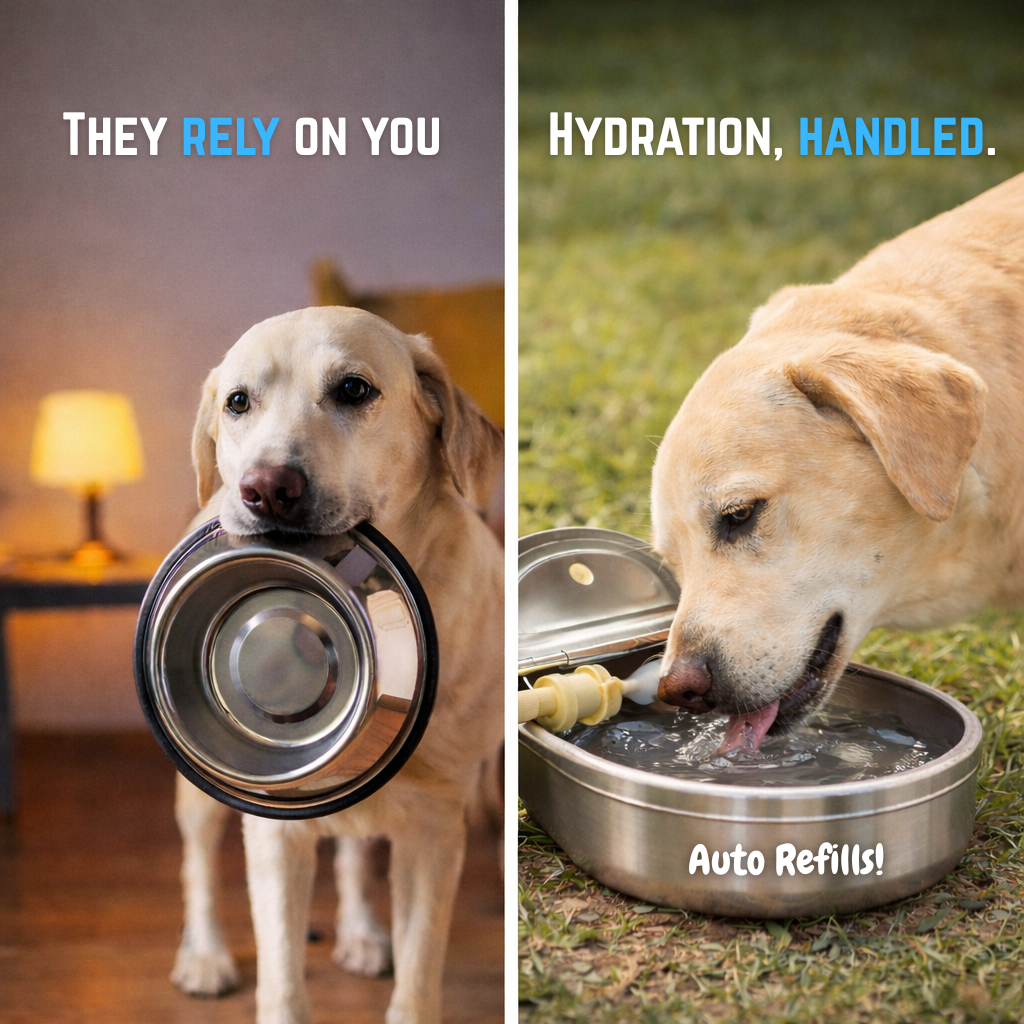 HydroPaws - Automatic Stainless Steel Bowls